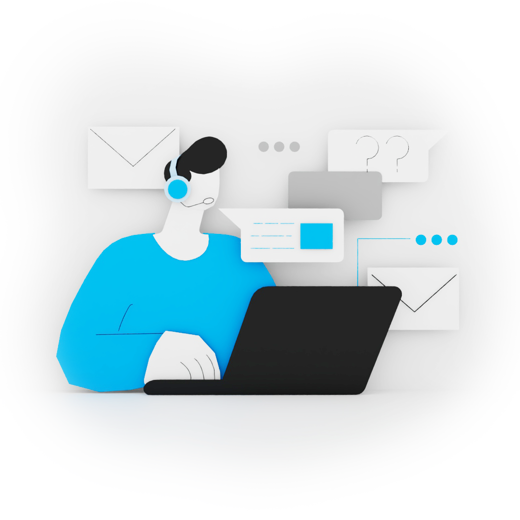 Contact illustration